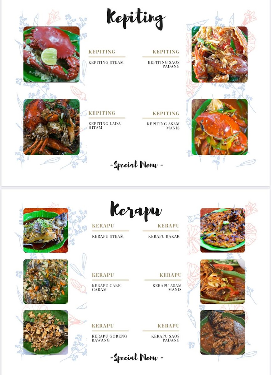 Seafood Bu Rini Menu - Image 4